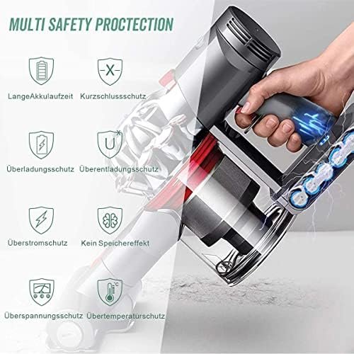 Baterie Compatibilă Dyson V7 21.6V 4600mAh Li-Ion, pentru V7 Animal, Absolute, Motorhead, Fluffy, Trigger, cu 2 Filtre Incluse - imagine 4
