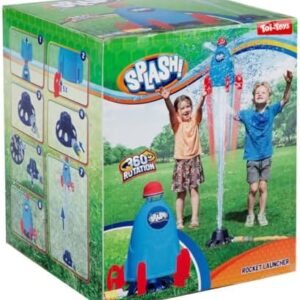 Jucărie Stropitoare Tip Rachetă pentru Copii, Water Rocket, Fântână de Apă pentru Grădină și Joacă în Aer Liber