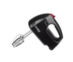 Mixer de Mână FLORIA ZLN-7567, 150W, 7 Viteze, 2 Teluri și 2 Cârlige pentru Aluat, Design Ergonomic, Negru