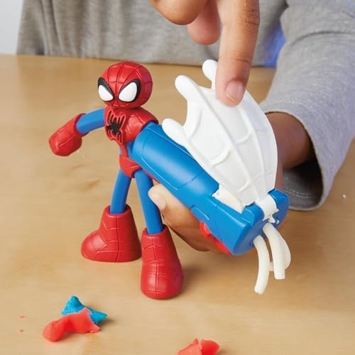 Play-Doh Marvel Hero Adventure – Set cu 3 figurine Marvel și 6 recipiente Play-Doh - imagine 5