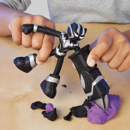 Play-Doh Marvel Hero Adventure – Set cu 3 figurine Marvel și 6 recipiente Play-Doh - imagine 7