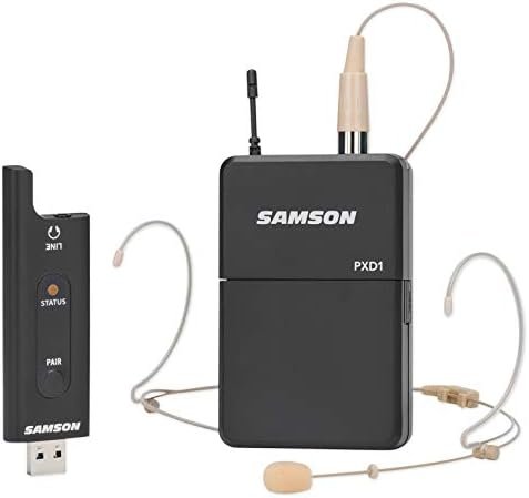 Sistem Microfon Wireless Samson XPD2 Headset USB – 2.4 GHz