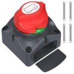 Gearzar Dual Battery Selector Switch 12–24V DC – Comutator pentru Selectarea Bateriilor