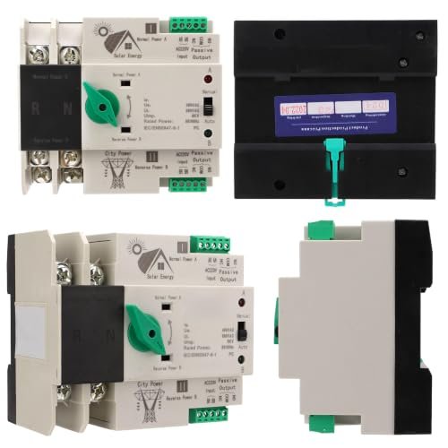 Fyearfly ATS 2P 100A 220V – Comutator automat de transfer între două surse de alimentare - imagine 8