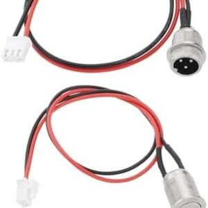 3 Pin 2 Wire Inline Charging Port Connector Hoverboard – Port de încărcare + întrerupător pentru trotinetă electrică