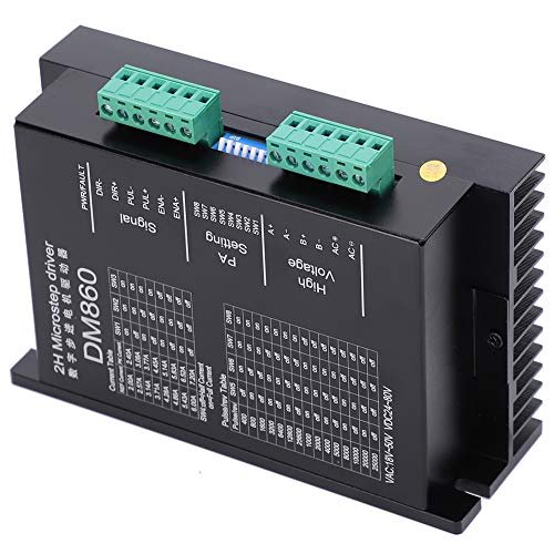 DM860 Driver Digital Motor Pas cu Pas – Controller PUL/DIR și CW/CCW, Protecție la Supratensiune și Supracurent - imagine 8