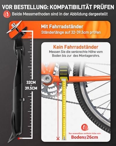 HENMI Suport Central Bicicletă 24–29" Reglabil – Stand pentru E-Bike, MTB, Trekking și City Bike, Aliaj de Aluminiu, 45 kg - imagine 2