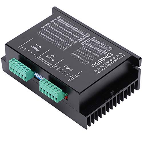DM860 Driver Digital Motor Pas cu Pas – Controller PUL/DIR și CW/CCW, Protecție la Supratensiune și Supracurent - imagine 9