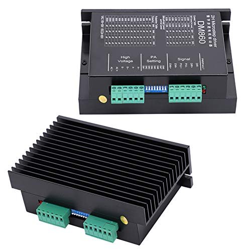 DM860 Driver Digital Motor Pas cu Pas – Controller PUL/DIR și CW/CCW, Protecție la Supratensiune și Supracurent - imagine 2