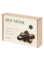 Set 6 Pietre pentru Masaj Hot Stone DAYES, 100% Bazalt Natural, Negre, pentru Relaxare, Spa și Wellness