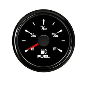 Indicator digital nivel combustibil KAOLALI 52 mm, 9–32 V, 7 culori, pentru auto, moto, barcă și utilaje