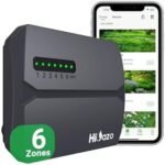 Programator Inteligent de Irigații HiOazo HSC-600W, Wi-Fi, 6 Zone, Control prin Aplicație