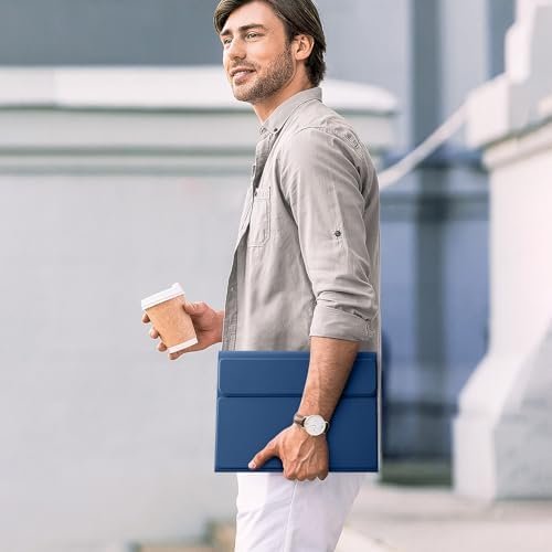 Vobafe Husă cu Tastatură Bluetooth pentru iPad 10 Gen / iPad 11 A16 – Navy - imagine 8
