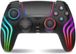 SWCTIM Controller Wireless pentru PS4 / PS4 Slim / PS4 Pro – LED, Turbo, Vibrații