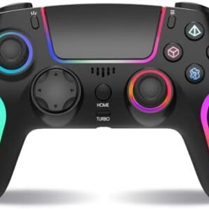 SWCTIM Controller Wireless pentru PS4 / PS4 Slim / PS4 Pro – LED, Turbo, Vibrații
