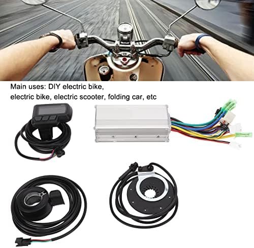 Kit controller pentru bicicletă electrică BuyWeek 36V/48V, 500W, 22A, display EN06, accelerație și senzor PAS - imagine 2